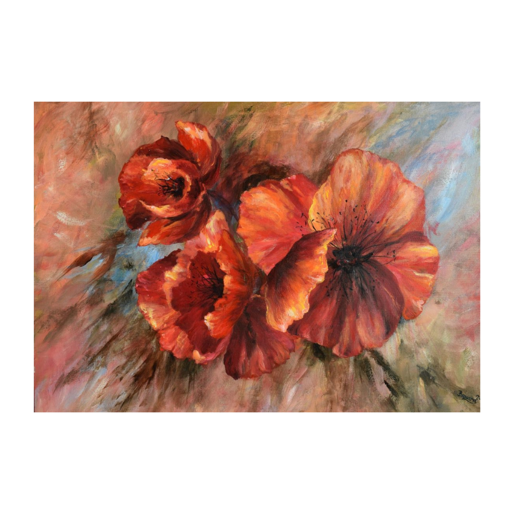 Renaissance de coquelicots