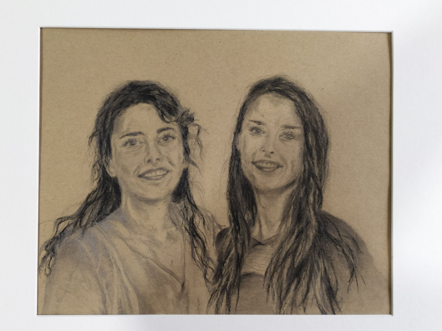 Portrait technique crayon