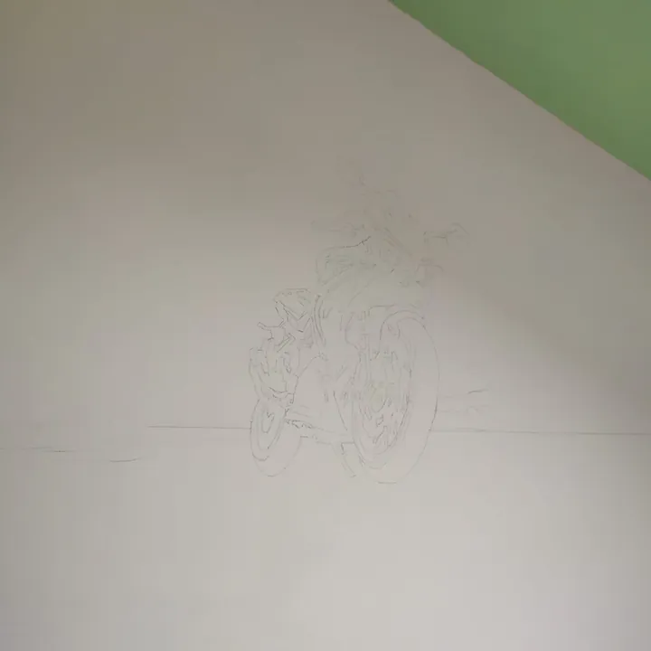 Décor mural personnalisé dans une chambre, étape 1