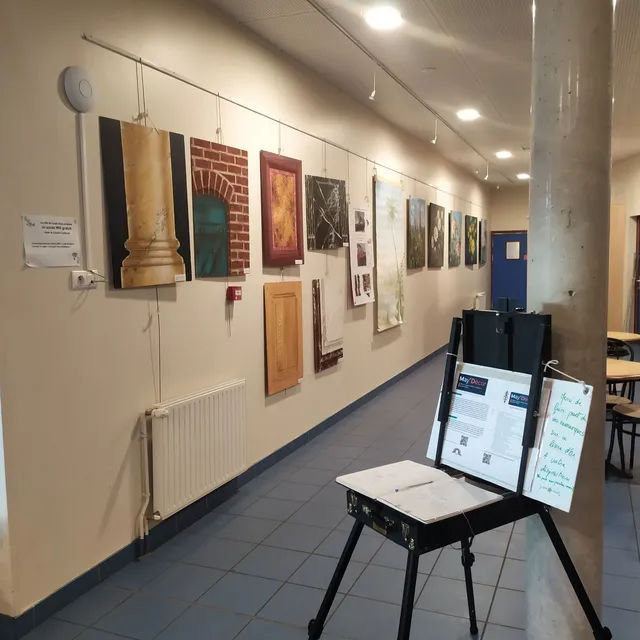 Exposition au centre culturel du Courmesnil, photo 2