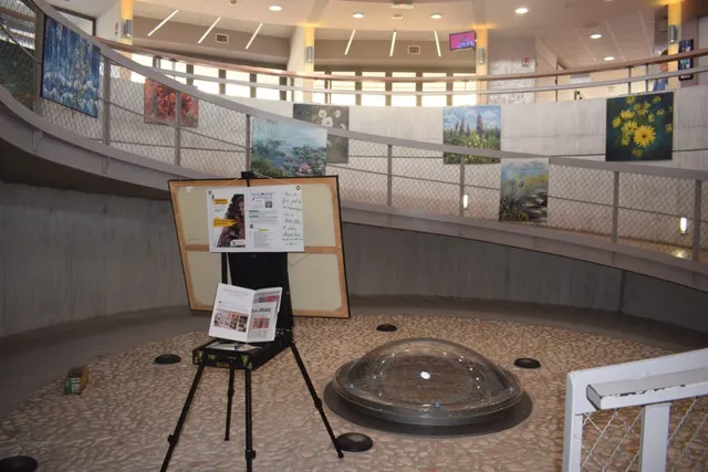 Exposition au centre hospitalier du Haut-Anjou, photo 2