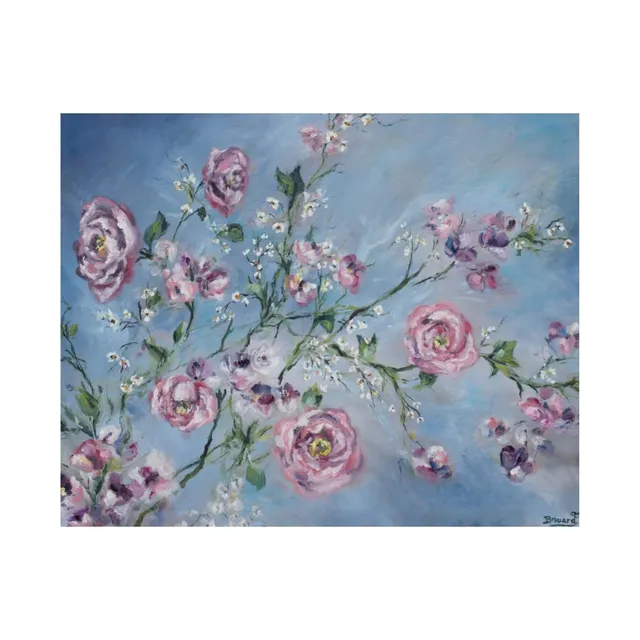 Ciel fleuri, œuvre de Fabienne Goubaud