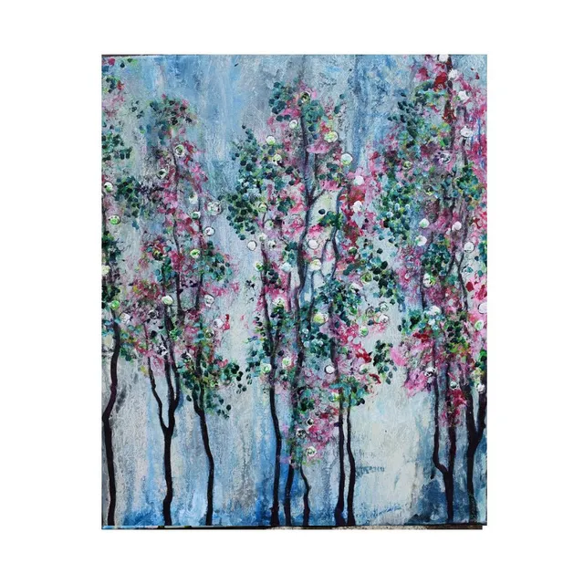 Effervescence florale 2, œuvre de Fabienne Goubaud
