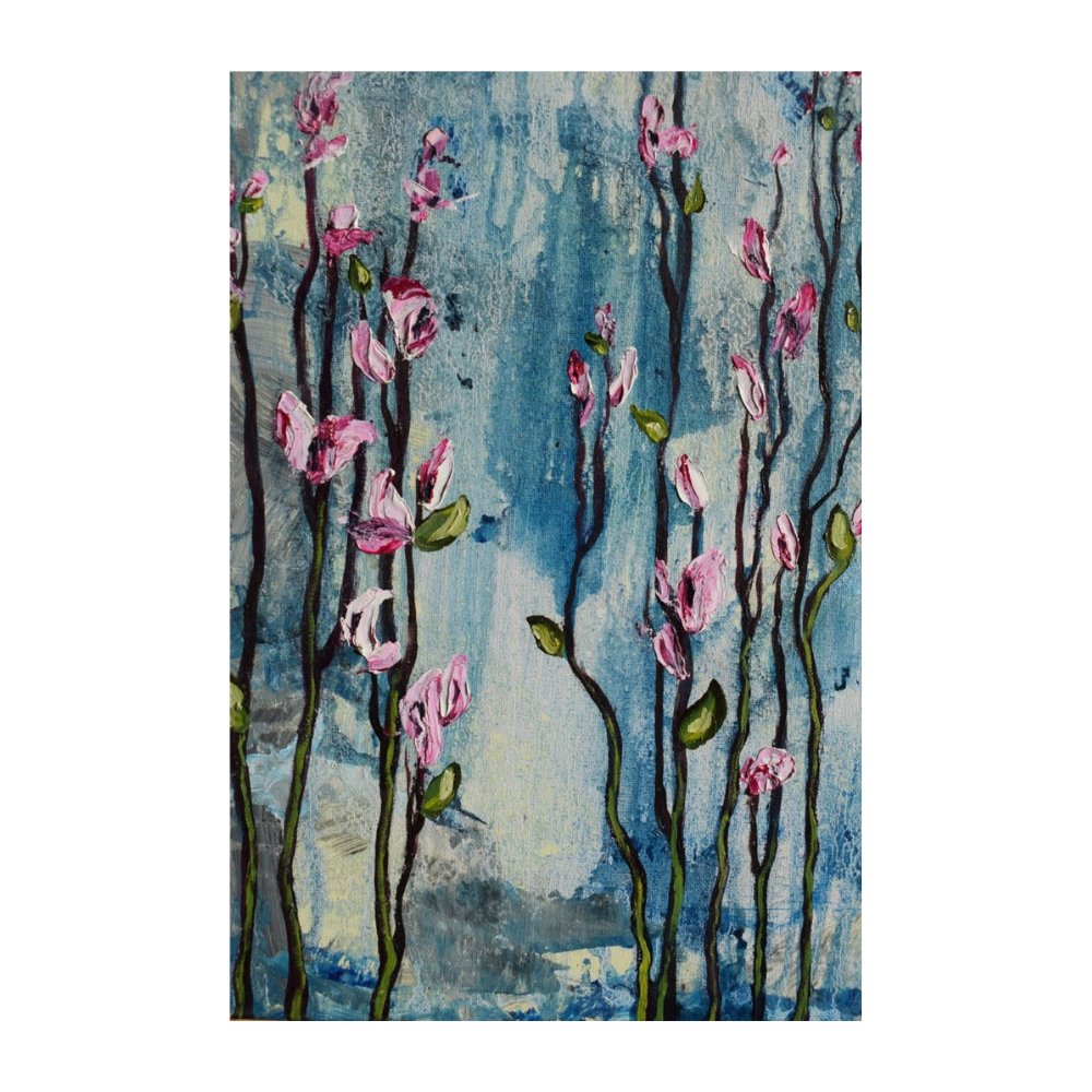 Effervescence florale 3, œuvre de Fabienne Goubaud