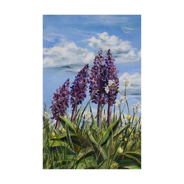 Fleurs de printemps, œuvre de Fabienne Goubaud